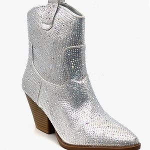 Silver Cowgirl boots